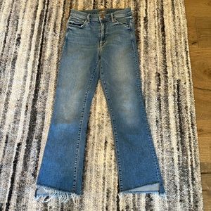 Mother Insider Crop Step Frey- Size 26